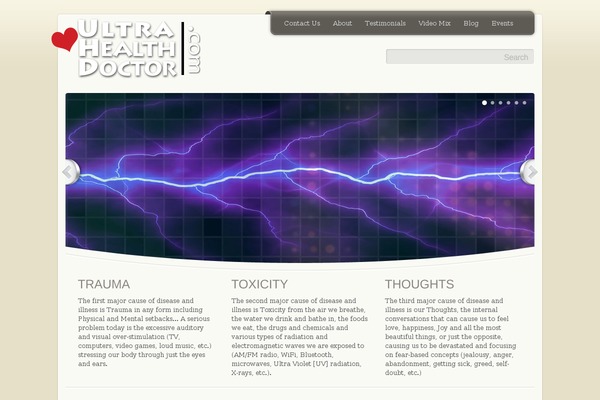 Unite theme site design template sample