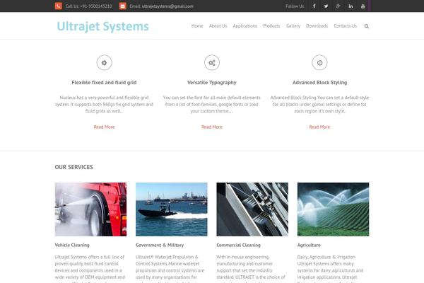 THBusiness theme site design template sample