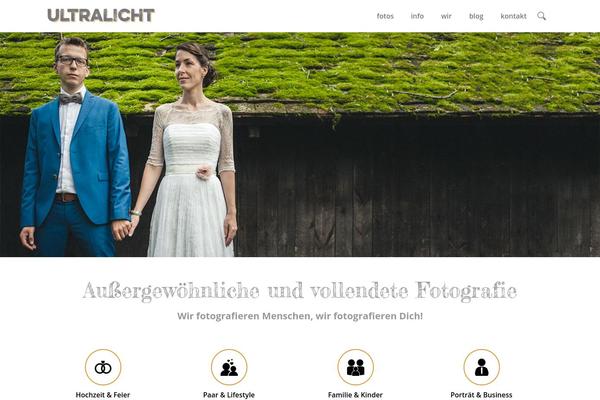 Mercury theme site design template sample