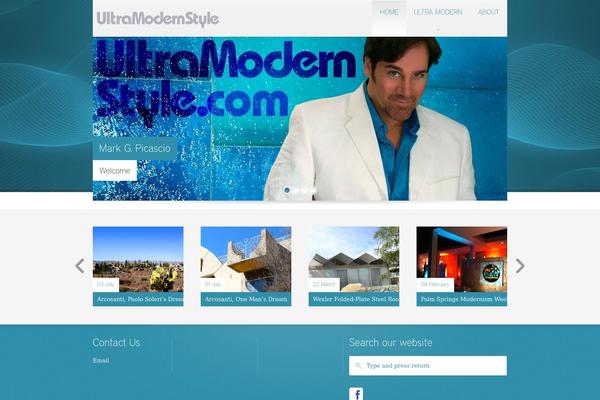 Duotive Two theme site design template sample