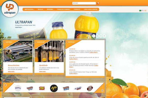 Site using home slider plugin