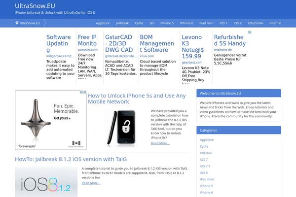 Soledad-child theme site design template sample