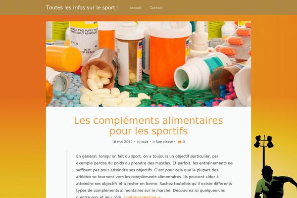Esperanza Lite theme site design template sample