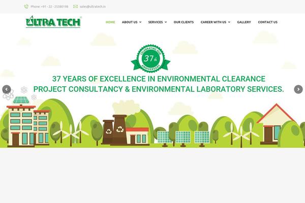 ultratech.in site used Ecogreen