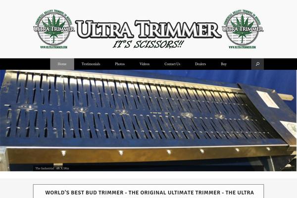 Vantage theme site design template sample