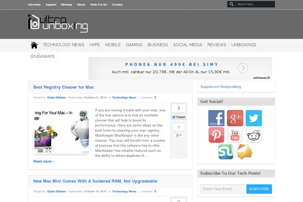 Goodnews47 theme site design template sample