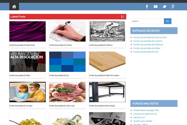 ProMax theme site design template sample