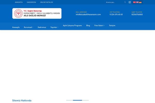Rota theme site design template sample