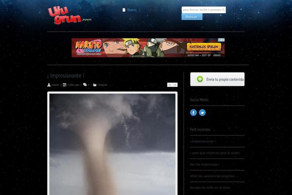 Me Gusta! theme site design template sample