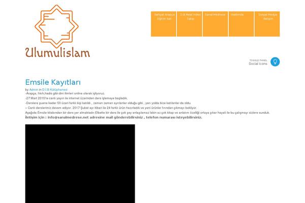 Site using Menu Customizer plugin
