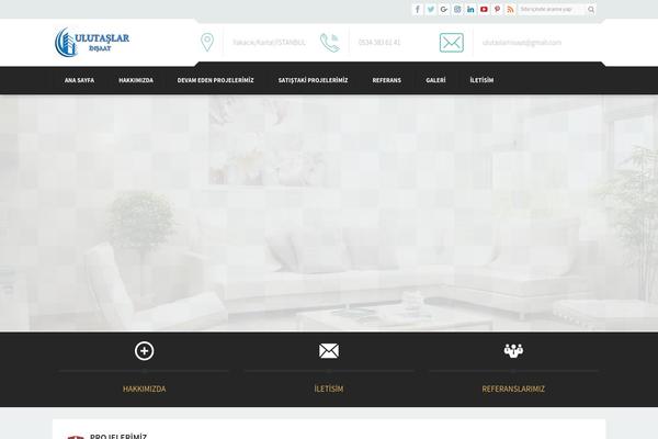 Yakamoz theme site design template sample
