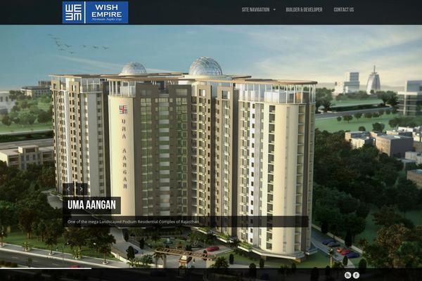 Lensa theme site design template sample