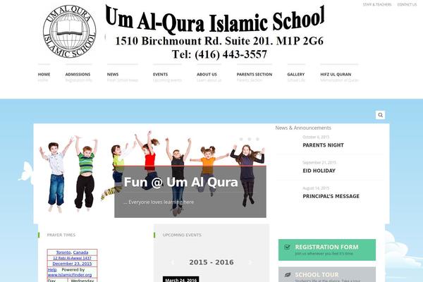 Buntington theme site design template sample