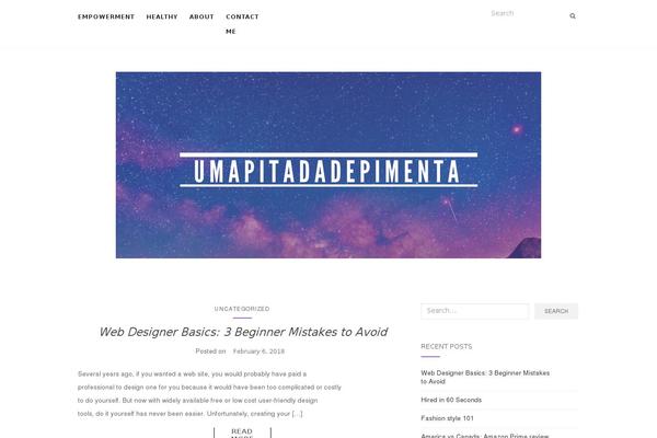 Activello theme site design template sample