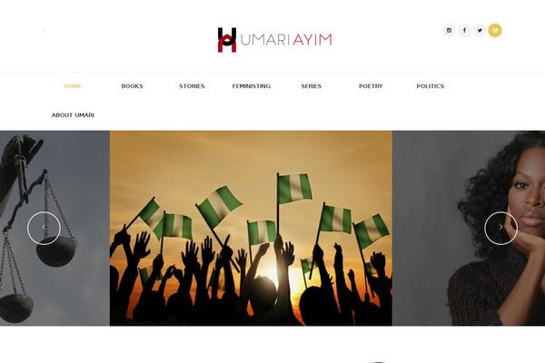 Writer-ancora theme site design template sample