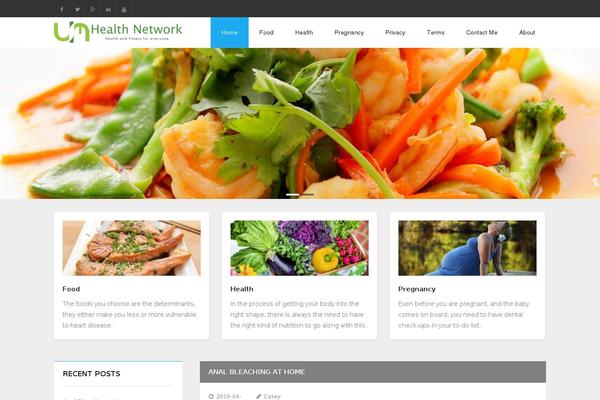 Melos theme site design template sample