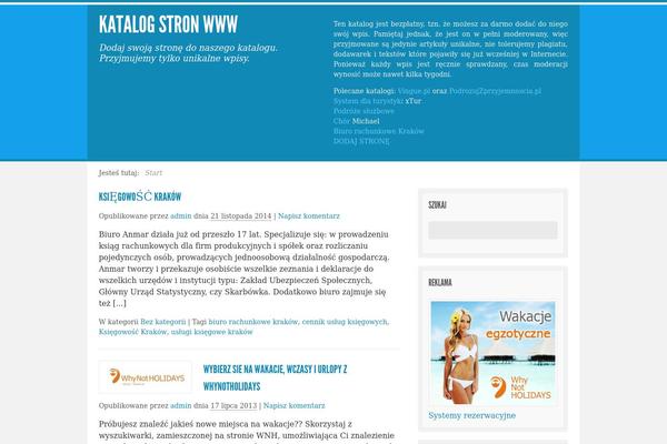 Live Wire theme site design template sample