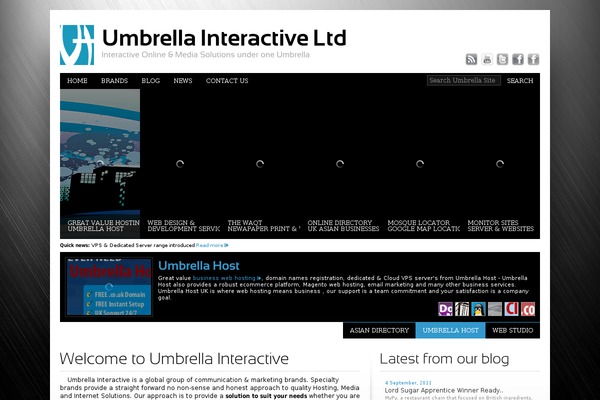 umbrella-interactive.com site used Umbrella