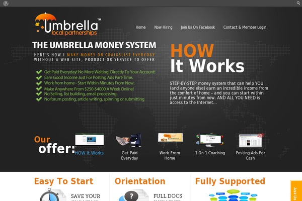 Startit theme site design template sample