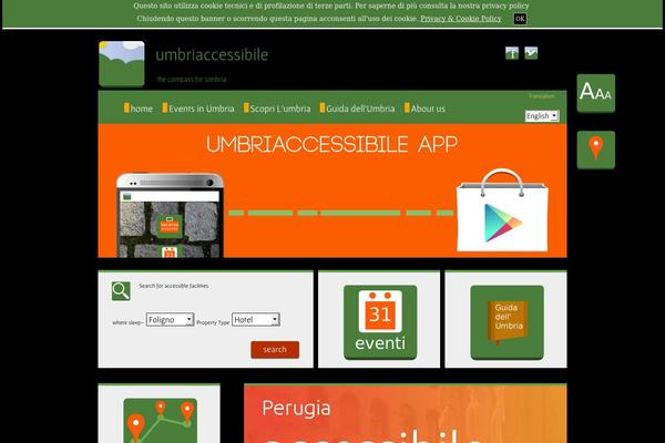 umbriaccessibile.com site used Accessible