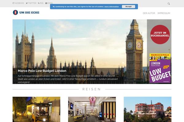 Simply Read theme site design template sample