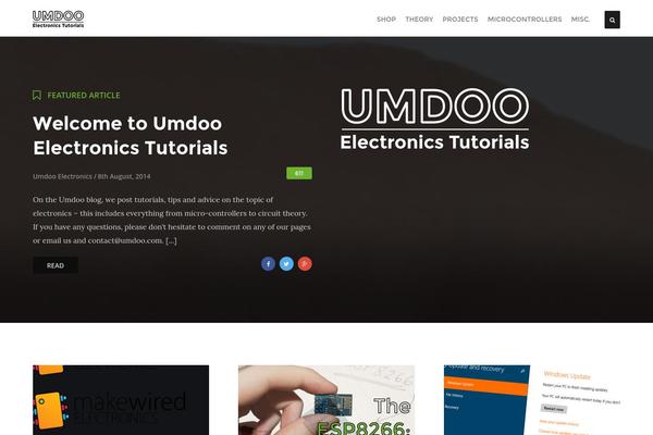 umdoo.com site used Kitetheme