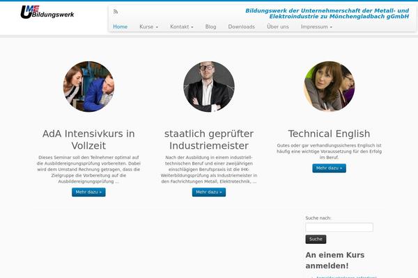Customizr theme site design template sample