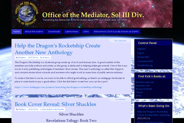 Parabola theme site design template sample