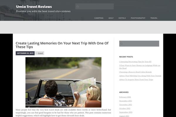Daily Stories theme site design template sample