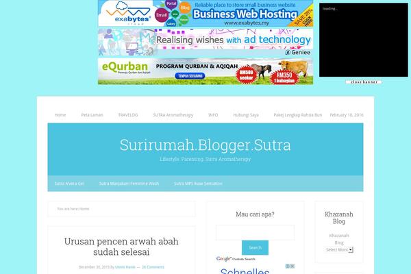 Lifestyle Pro theme site design template sample