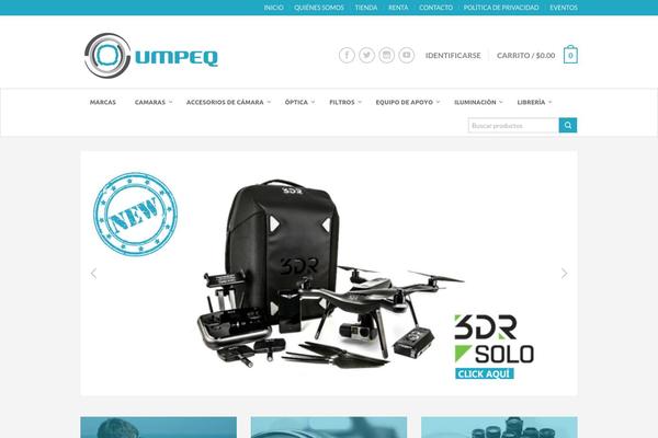 Site using Arscode-social-slider plugin