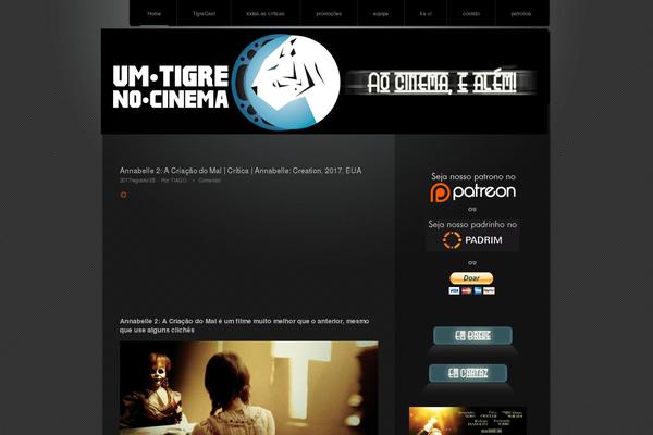 Piano Black theme site design template sample