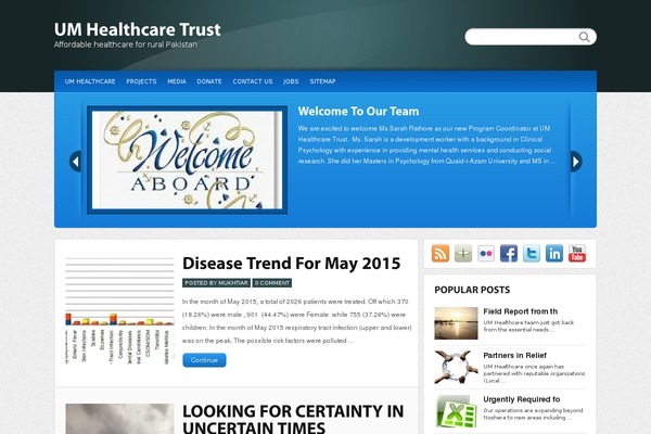 umtrust.org site used Calypso