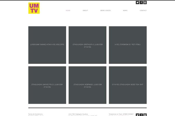 Chance theme site design template sample