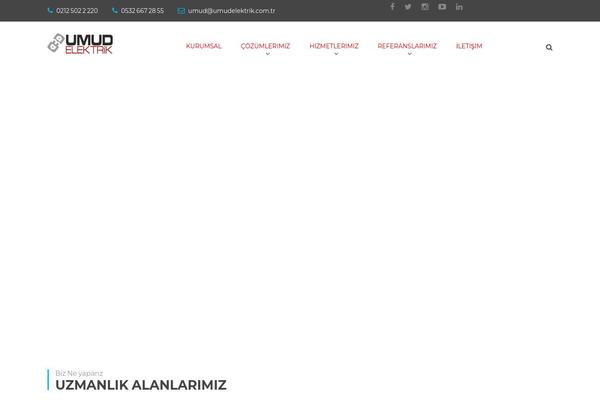 Industry theme site design template sample