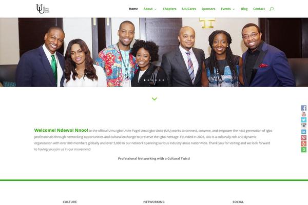 Site using Floating Social Media Links plugin