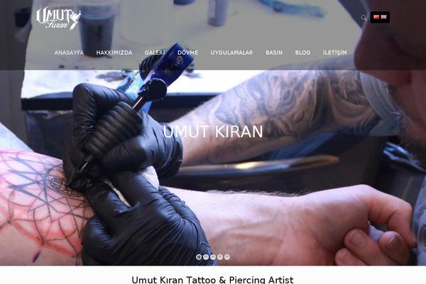 Hipster theme site design template sample