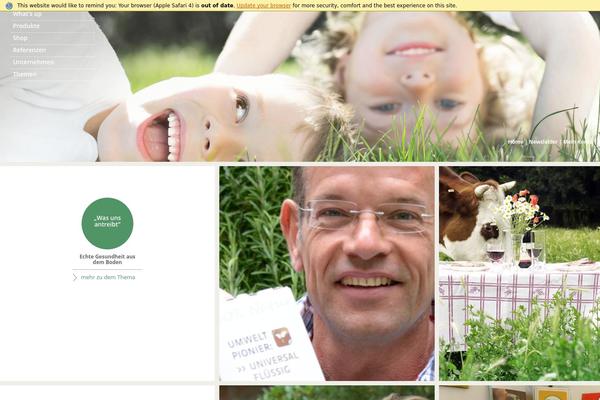 Up theme site design template sample