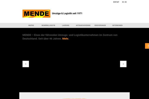 umzuege-mende.de site used TransPress