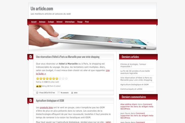 BlogoLife theme site design template sample
