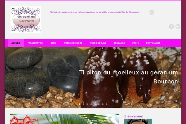 Food & Cook theme site design template sample