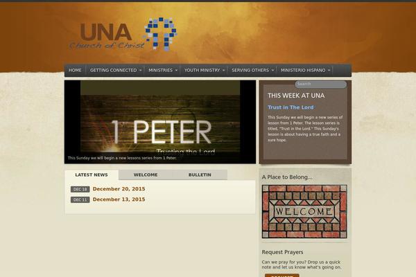 Light of Peace theme site design template sample