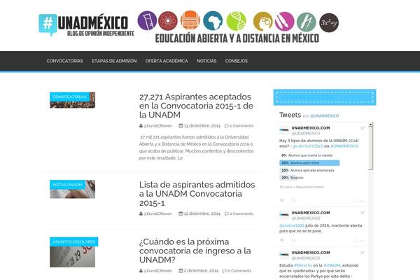BrightNews theme site design template sample