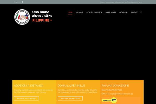 Site using Vamtam-push-menu plugin