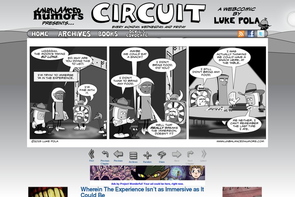 ComicPress theme site design template sample