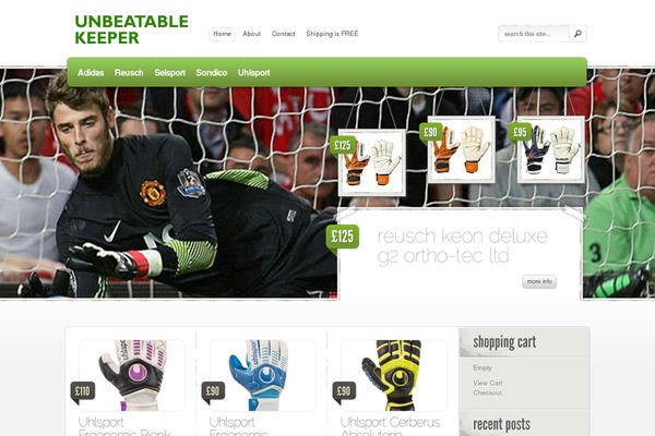 eStore theme site design template sample