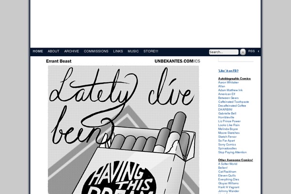 ComicPress theme site design template sample