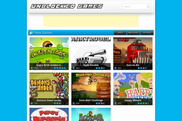 Site using Games-wp-postratings plugin