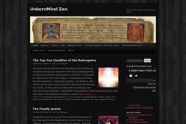 unbornmind.com site used Dark TT