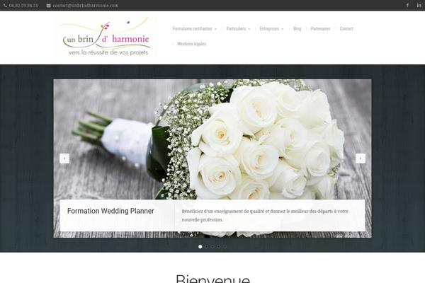 Organic_business theme site design template sample